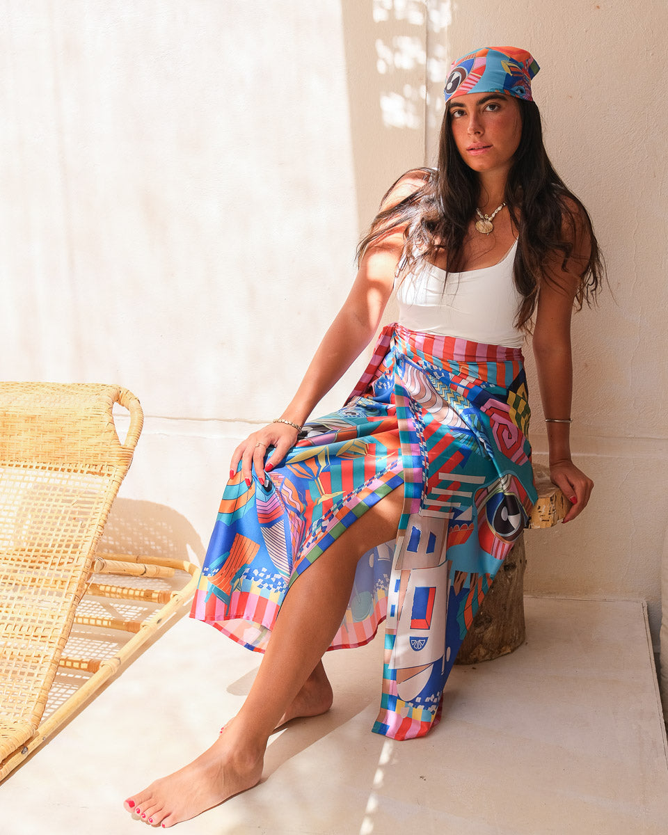 Casa del Sol Wrap Skirt