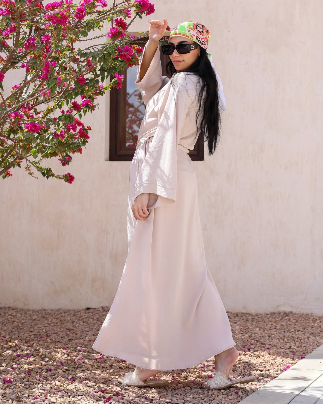 Desert Calm Shirt Dress – Beige