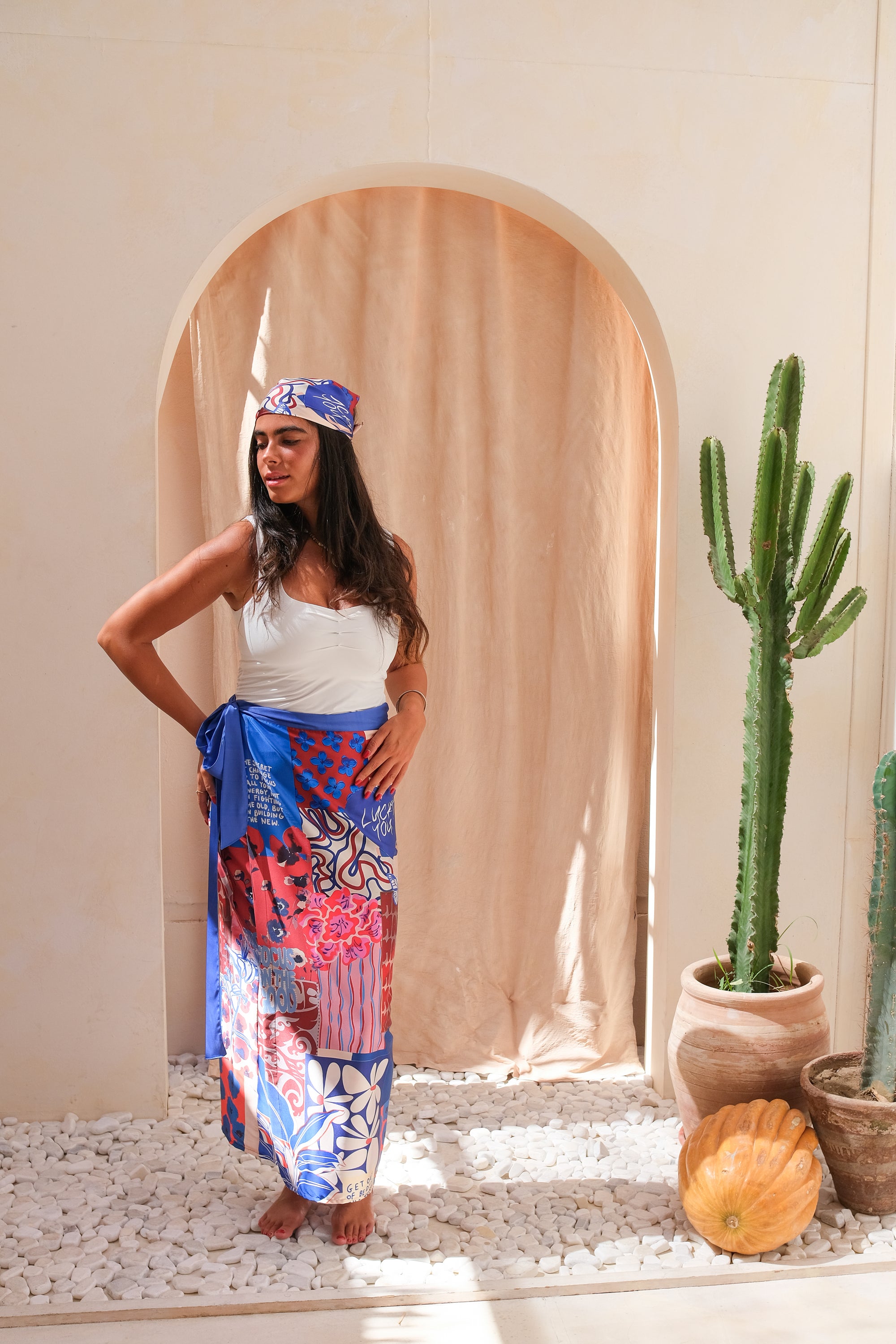 Bloom Wrap Skirt