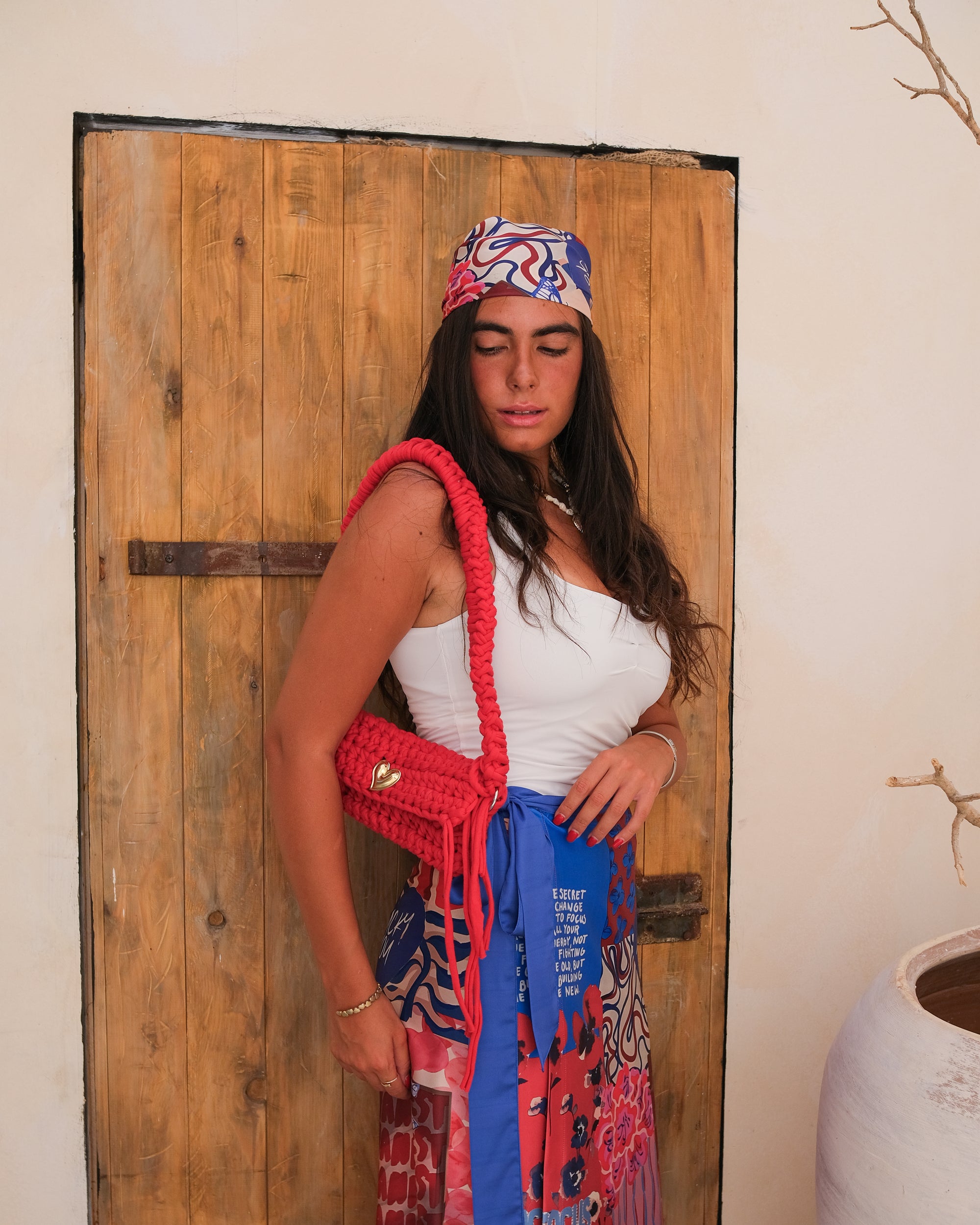 Bloom Wrap Skirt