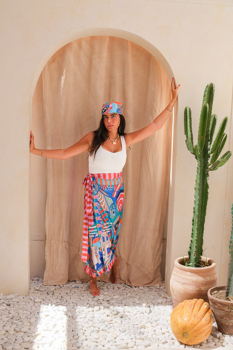 Casa del Sol Wrap Skirt