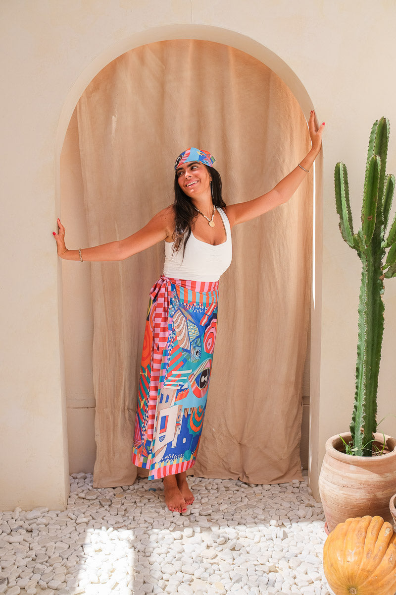 Casa del Sol Wrap Skirt