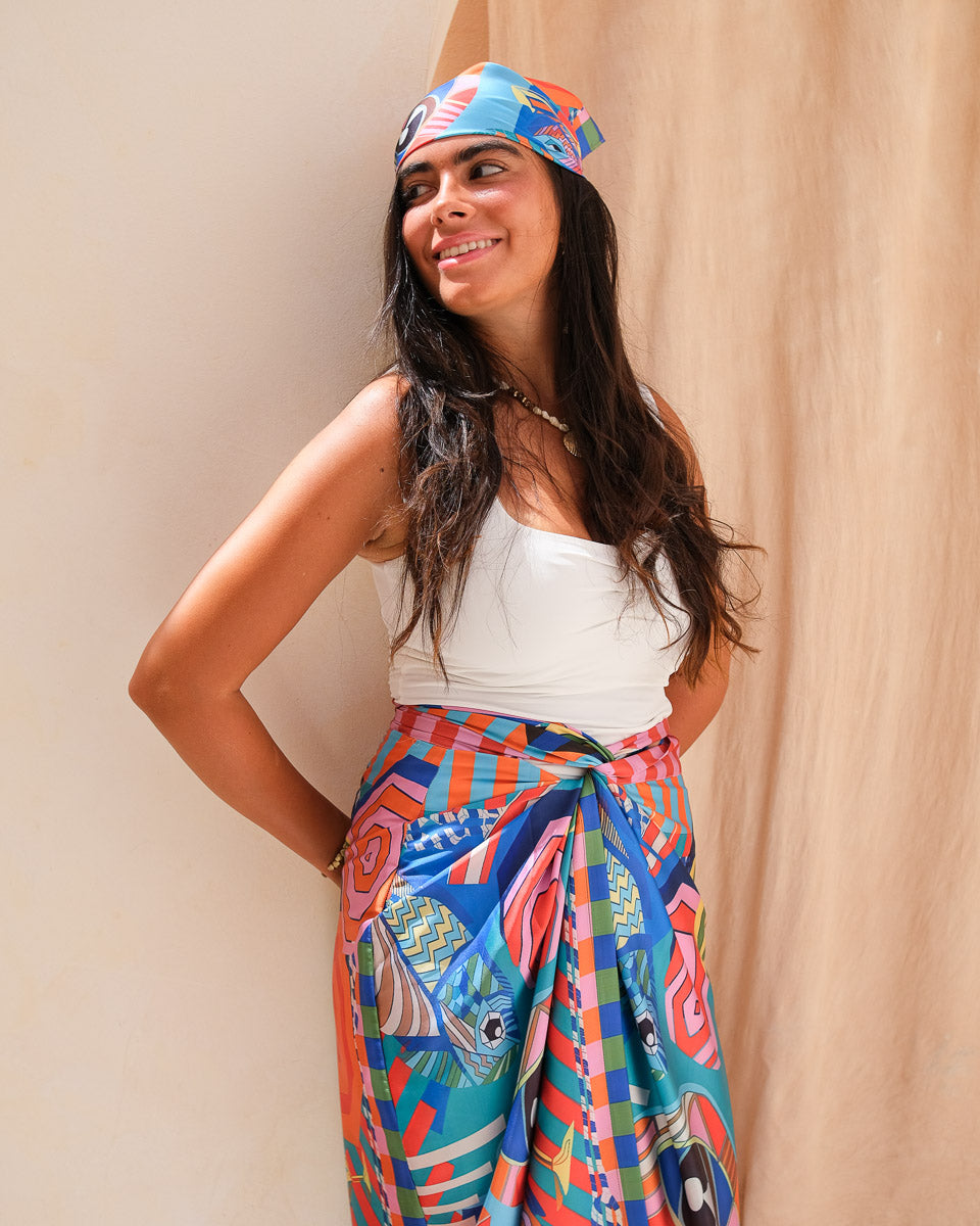 Casa del Sol Wrap Skirt