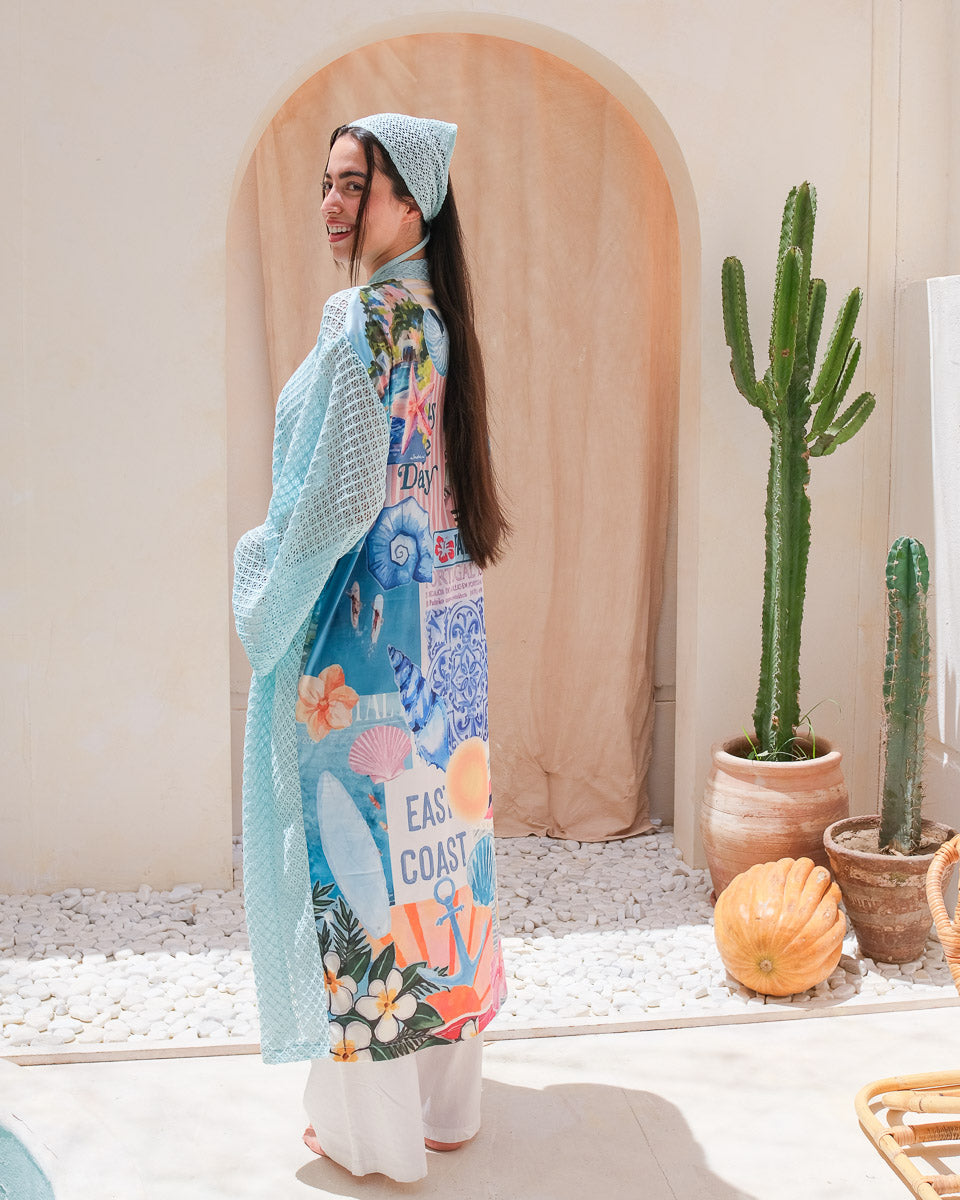 East Coast Daydream Kimono