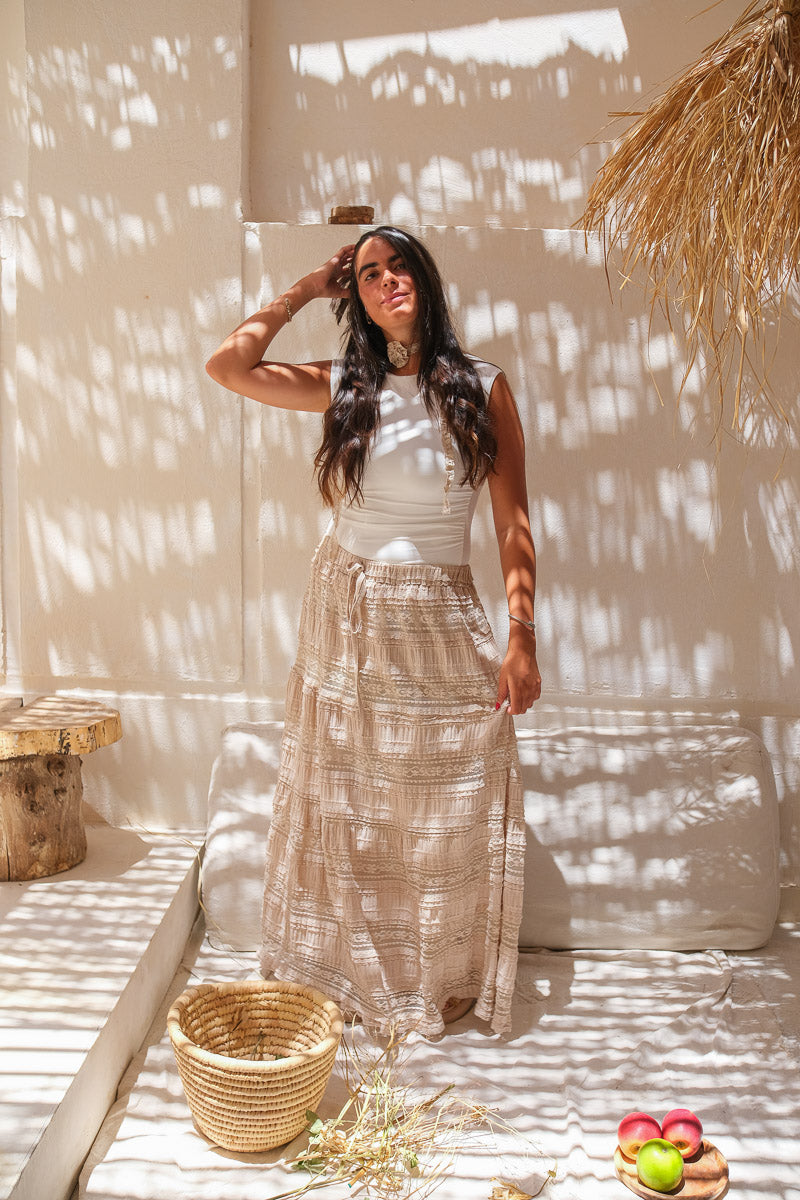 Sands of Siwa Maxi Skirt