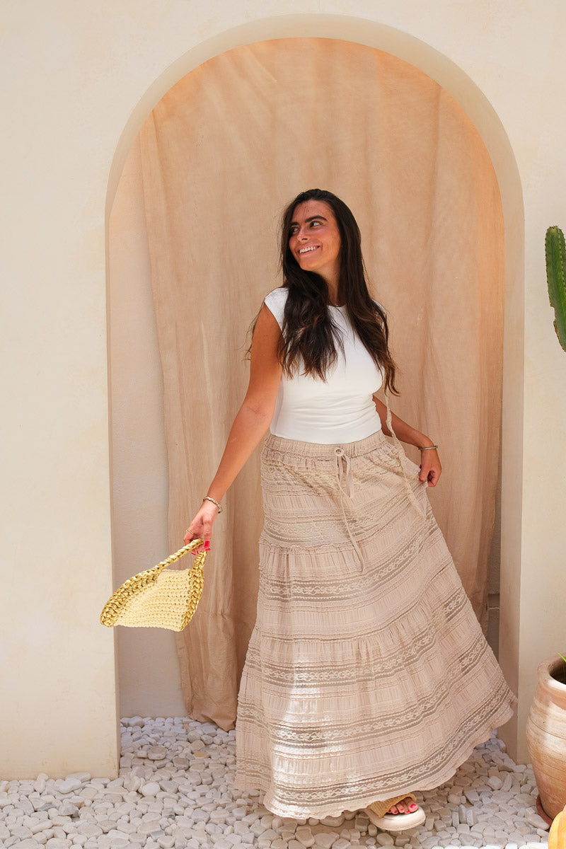 Sands of Siwa Maxi Skirt