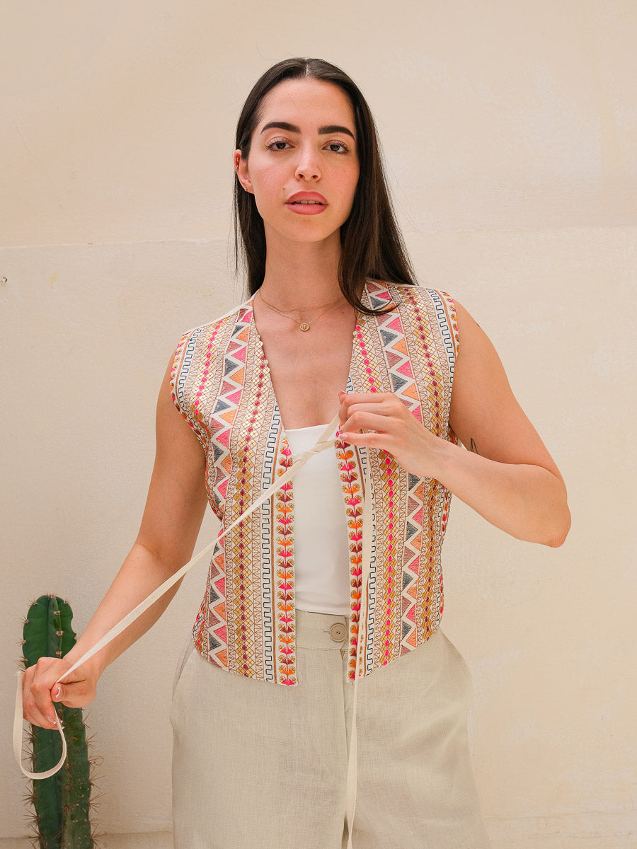 Sunwoven Geo Vest