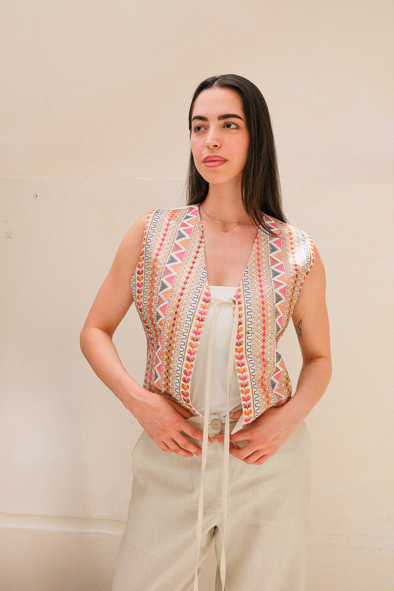 Sunwoven Geo Vest