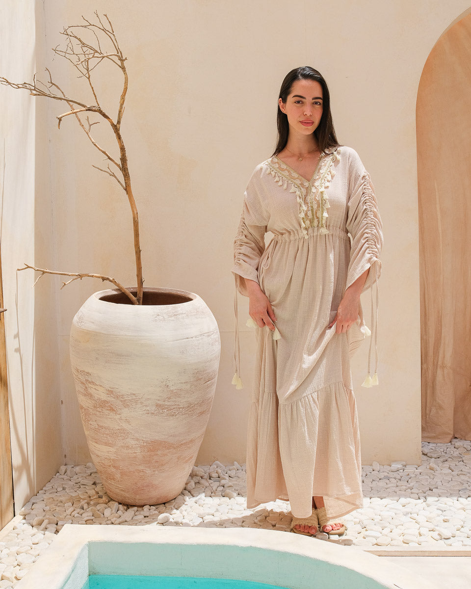 Dune Whisper Kaftan Dress