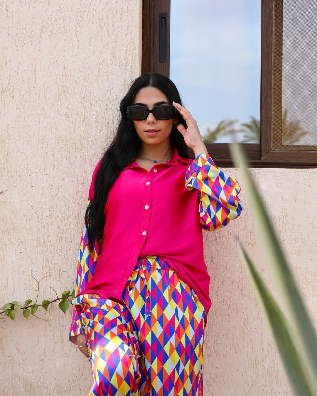 Fuchsia Carnival Co-Ord Set