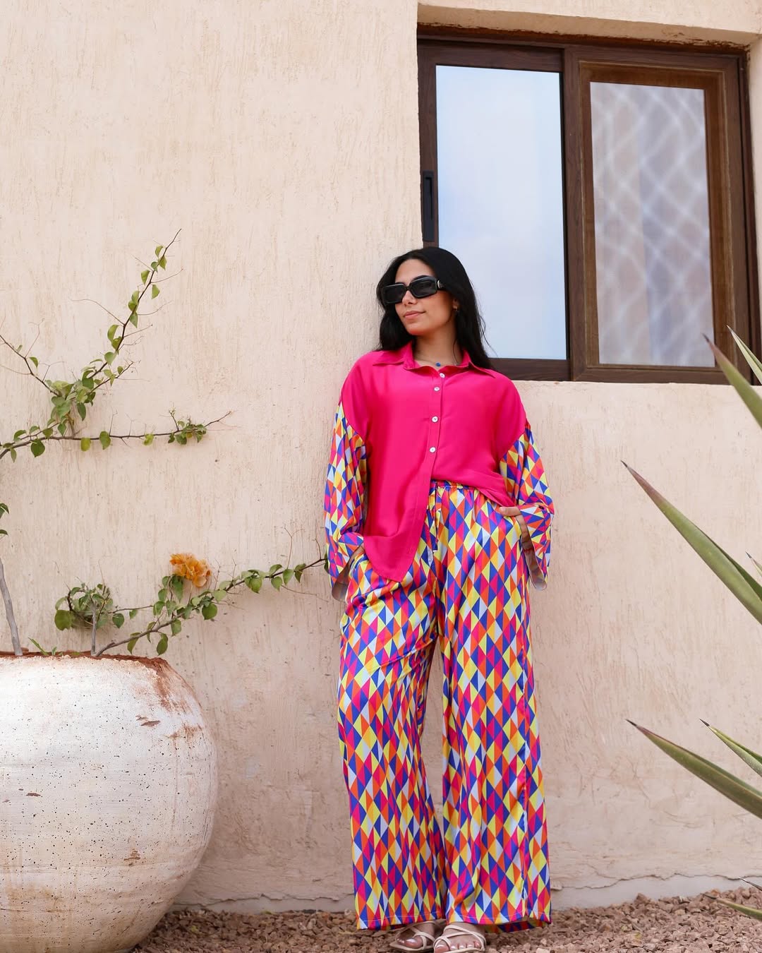 Fuchsia Carnival Co-Ord Set
