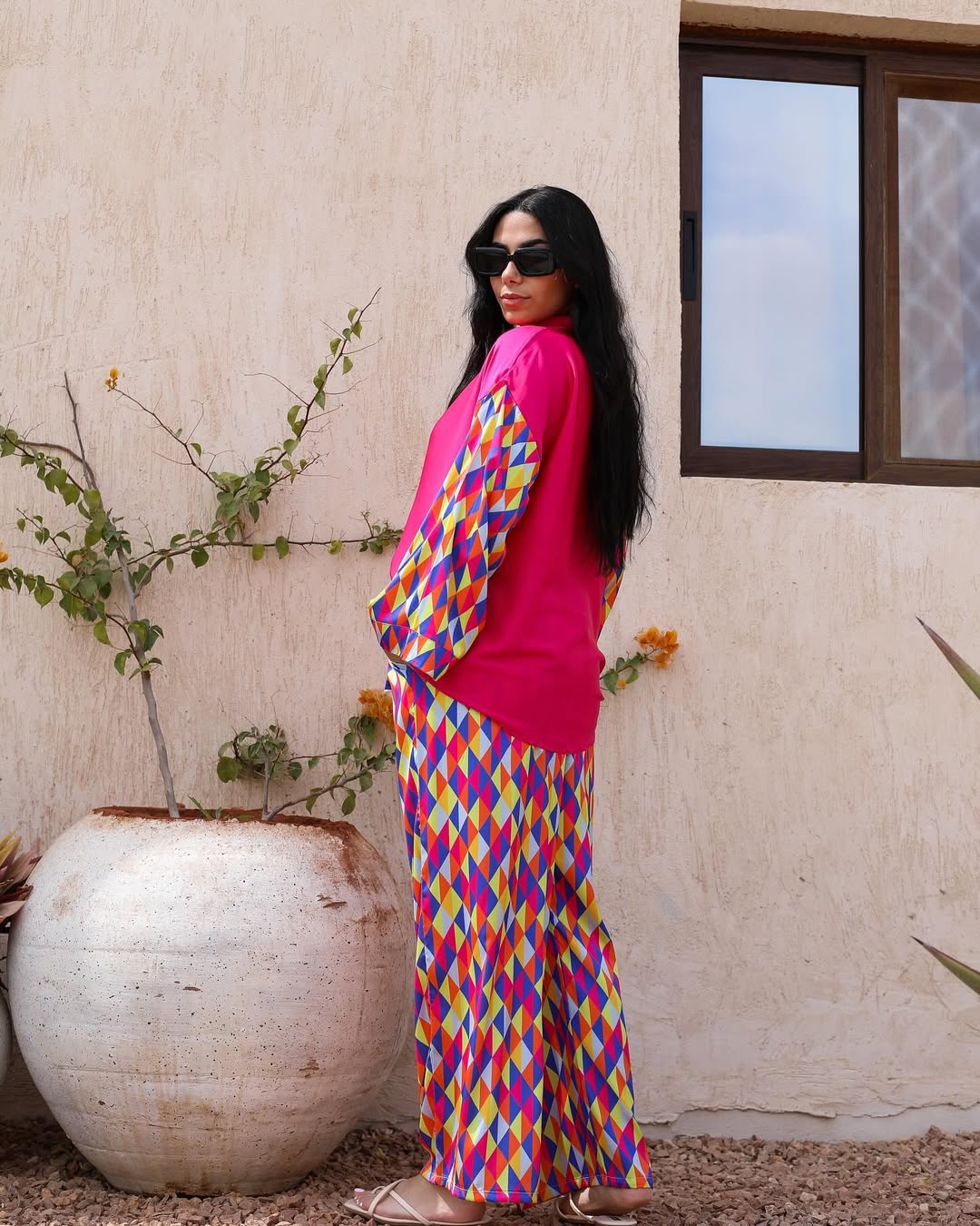 Fuchsia Carnival Co-Ord Set